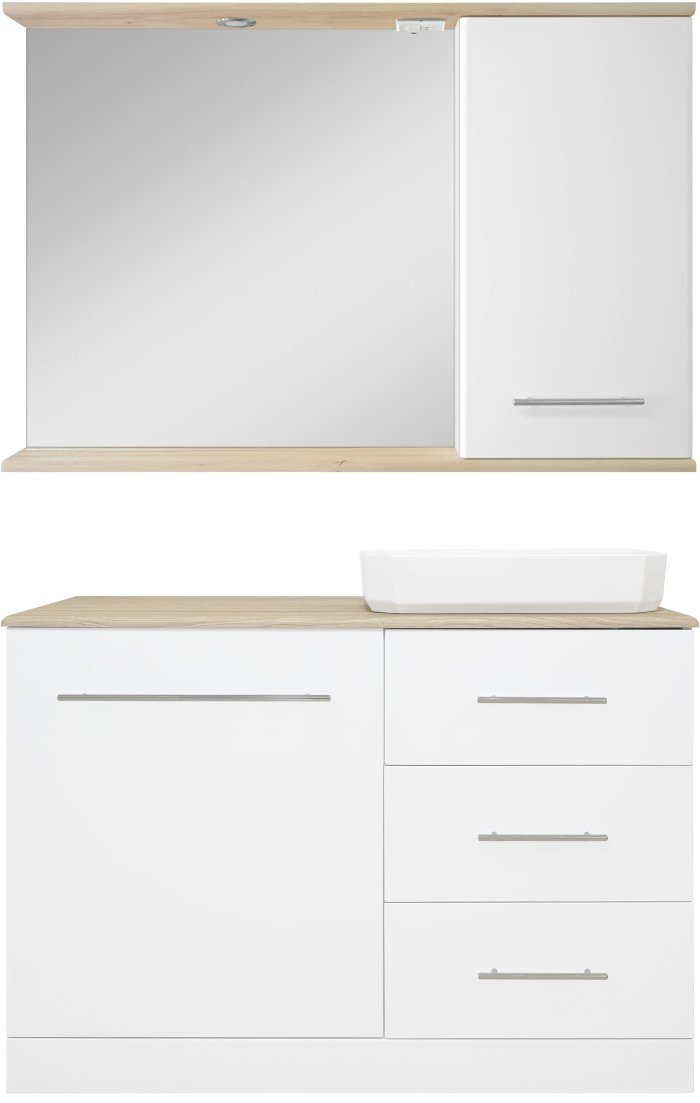 Комплект мебели Misty Респект 110 R под стиральную машину - 0