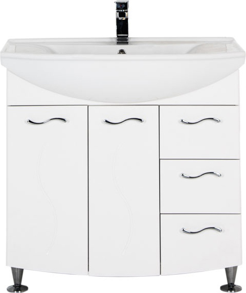 Тумба с раковиной Aquanet Моника 85 - 2