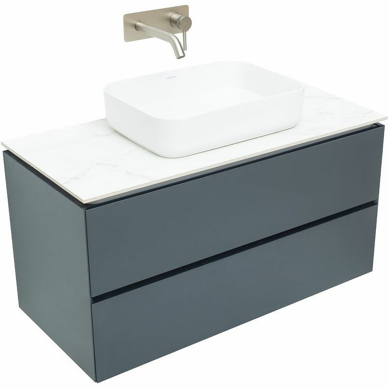 Тумба под раковину Allen Brau Infinity 100 черный матовый 1.21003.AM - 3