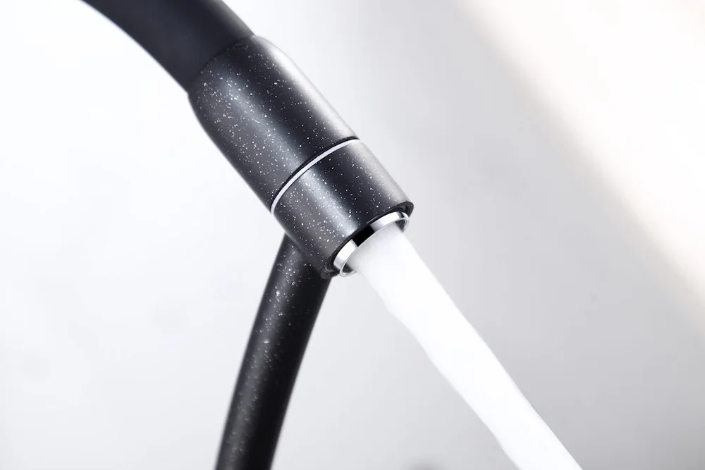 Смеситель для кухни Paulmark Siegen черный матовый Si213111-418 - 7