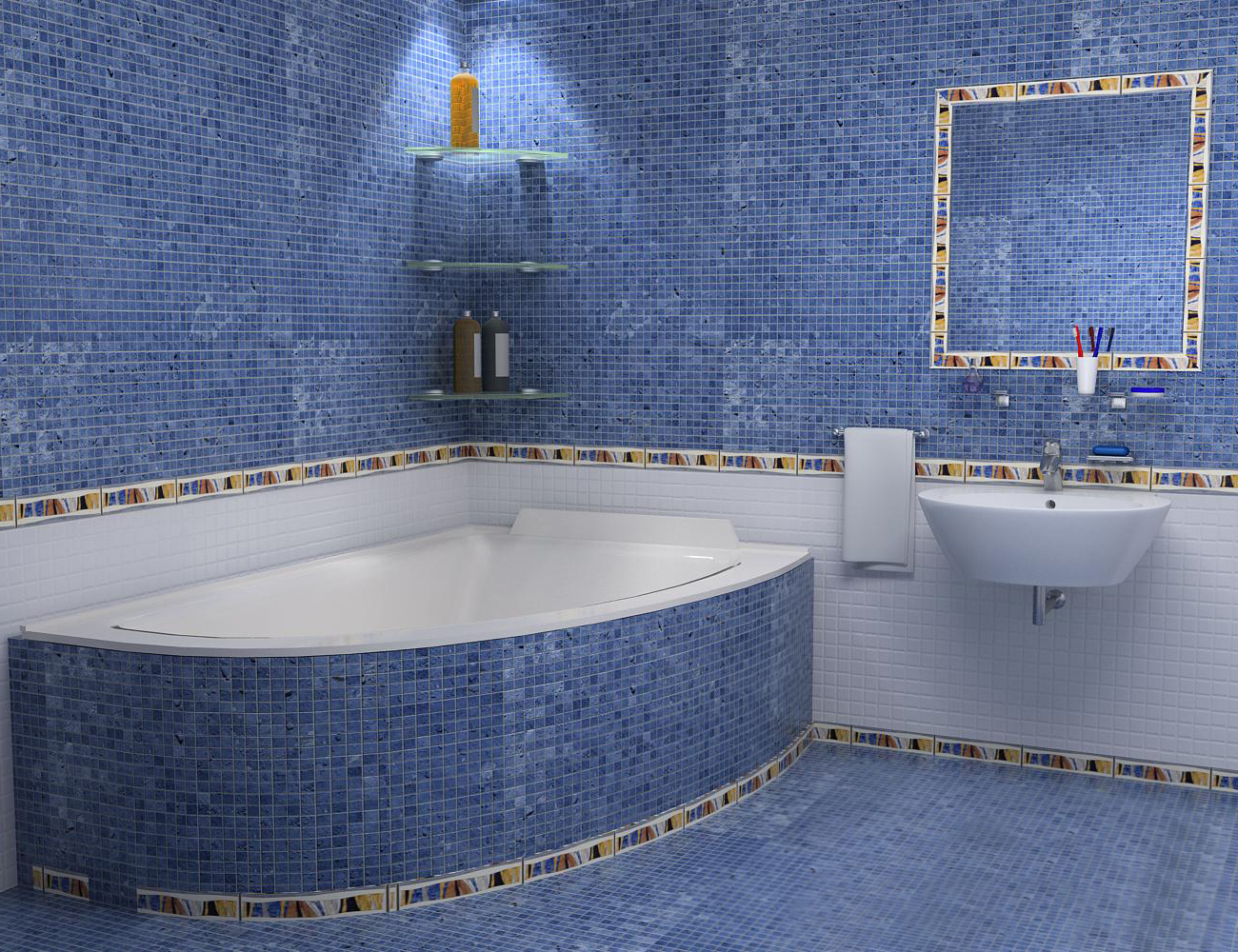 Ванна из искусственного камня Астра-Форм Анастасия 182x125 R 1010024 - 2