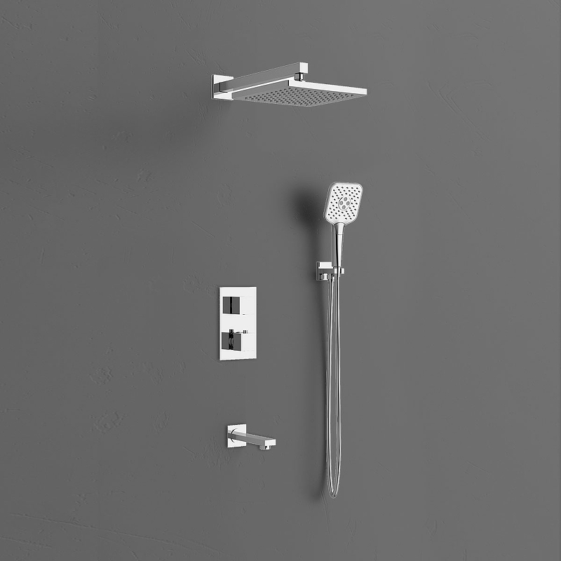 Душевой комплект Vincea Next с термостатом хром VSFW-1N3TCH - 1