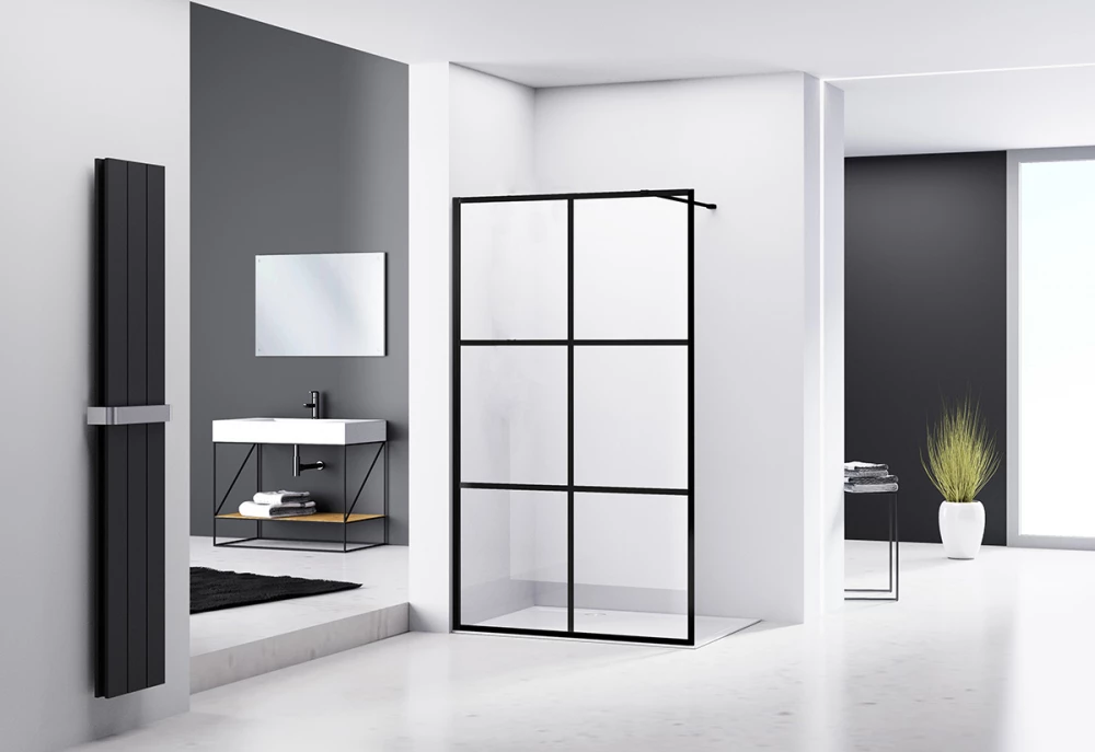 Душевая перегородка ABBER Immer Offen AG62120B - 1