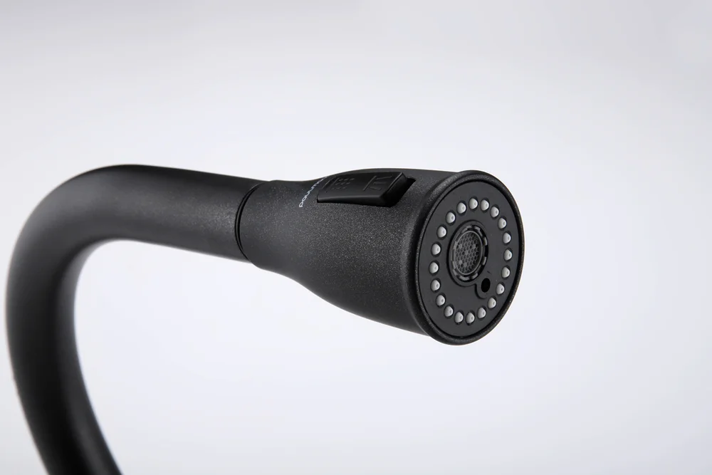 Смеситель для кухни Paulmark Lange черный матовый La214212-418 - 10