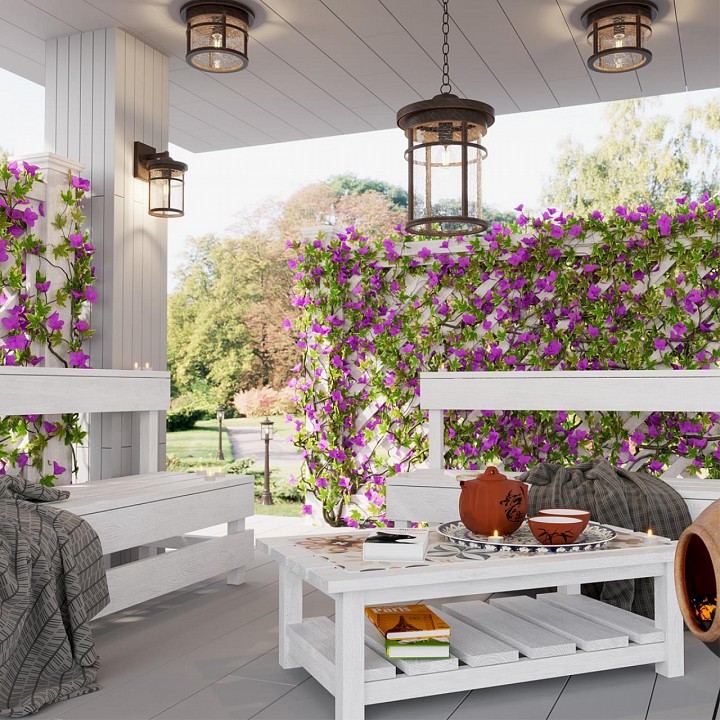 Уличный светильник Odeon Light Nature Virta 4044/1C - 1