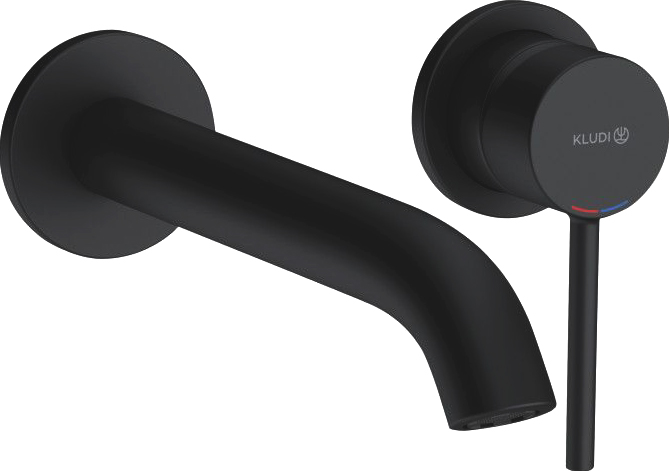 Смеситель Kludi Bozz 382453976 матовый черный - 0