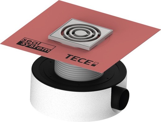 Душевой трап Tece DrainpointS сталь глянцевая 3601104 - 0