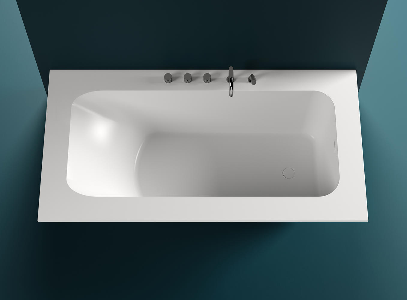 Ванна из искусственного камня Salini Orlando 190x100 102114G S-Sense, глянцевый - 0