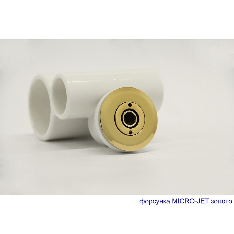 Ванна акриловая WHITECROSS Savia Duo Ultra 170x80 с гидромассажем белый - золото 0103.170080.100.ULTRA.GL - 2