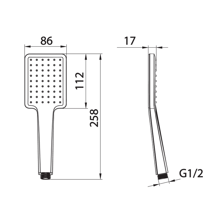 Лейка 1 режимная SLI1F0Wi18 - 3