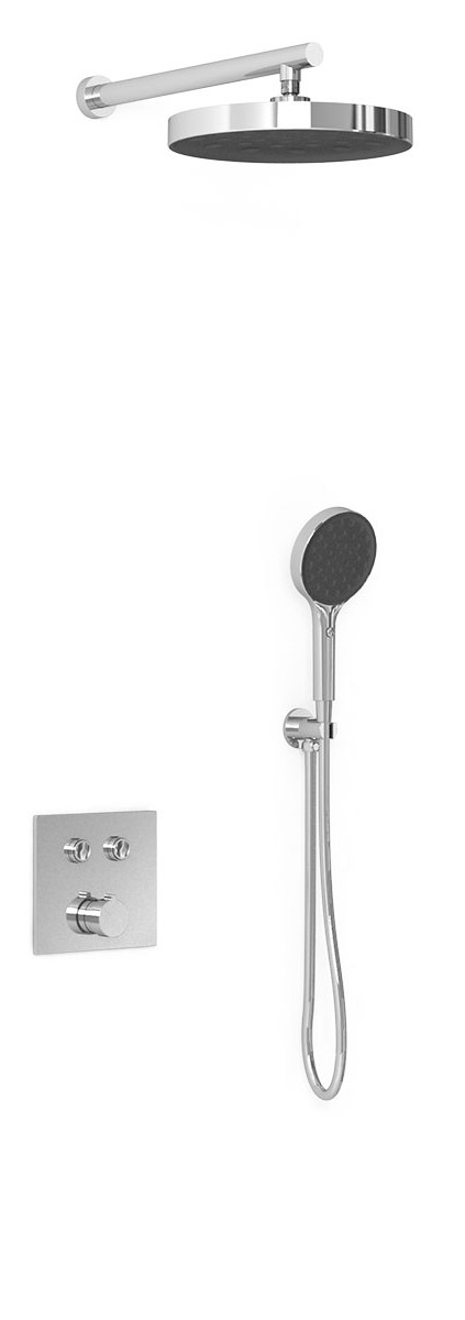 Душевой комплект Vincea Inspire с термостатом хром VSFW-4I212CH - 0