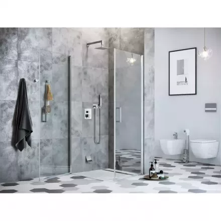 Душевой уголок Excellent Mazo 90х90 хром стекло прозрачное KAEX.3022.1010.9090.LP - 1