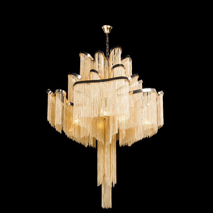 Подвесная люстра Loft it Stream 10208/800 Gold - 3