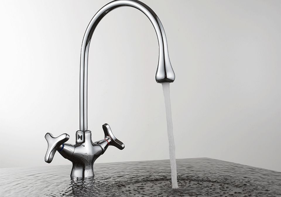 Смеситель для кухонной мойки D&K DA138  DA1382441 - 1