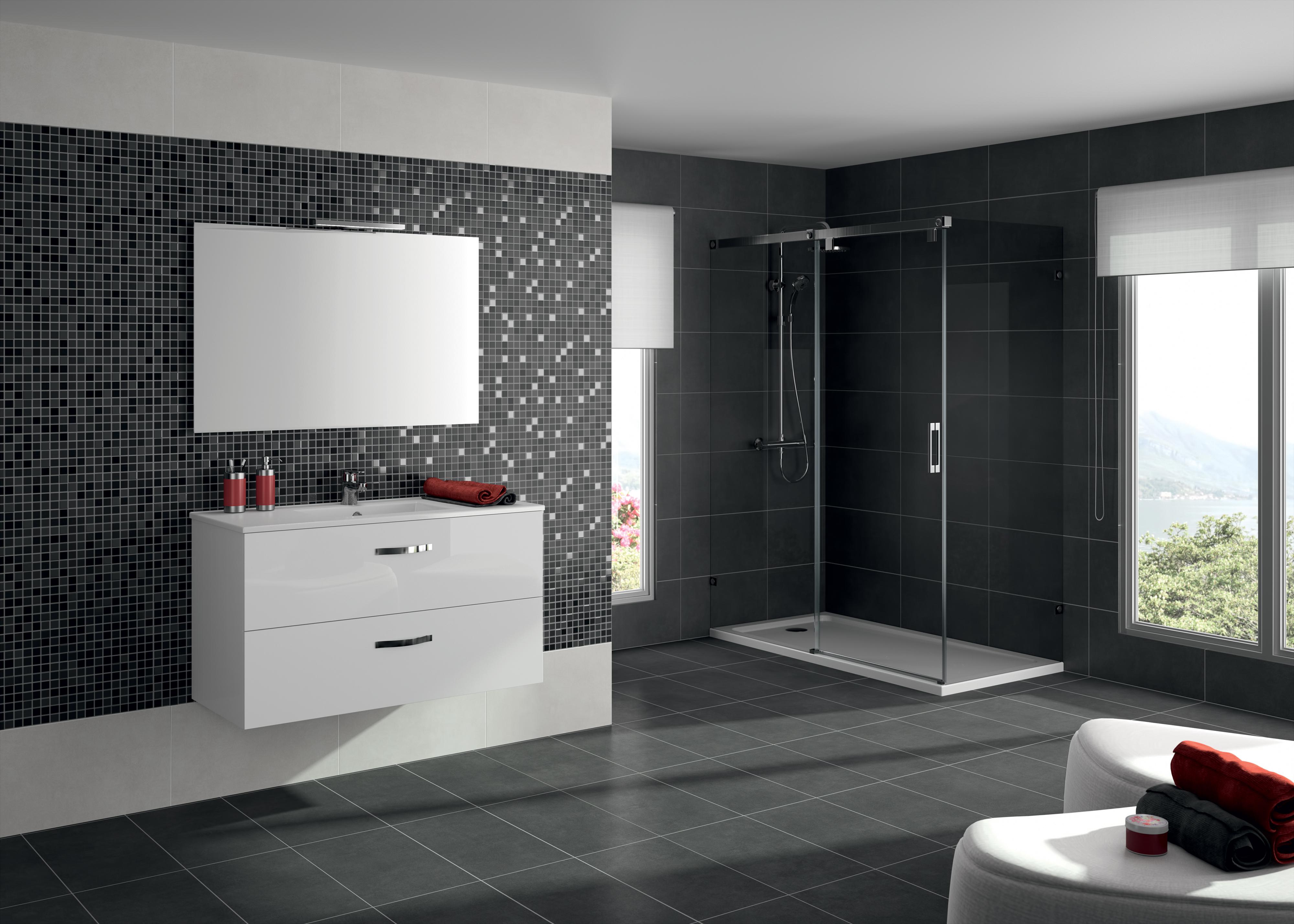 Тумба с раковиной Jacob Delafon Ola 100 белый блестящий - 1