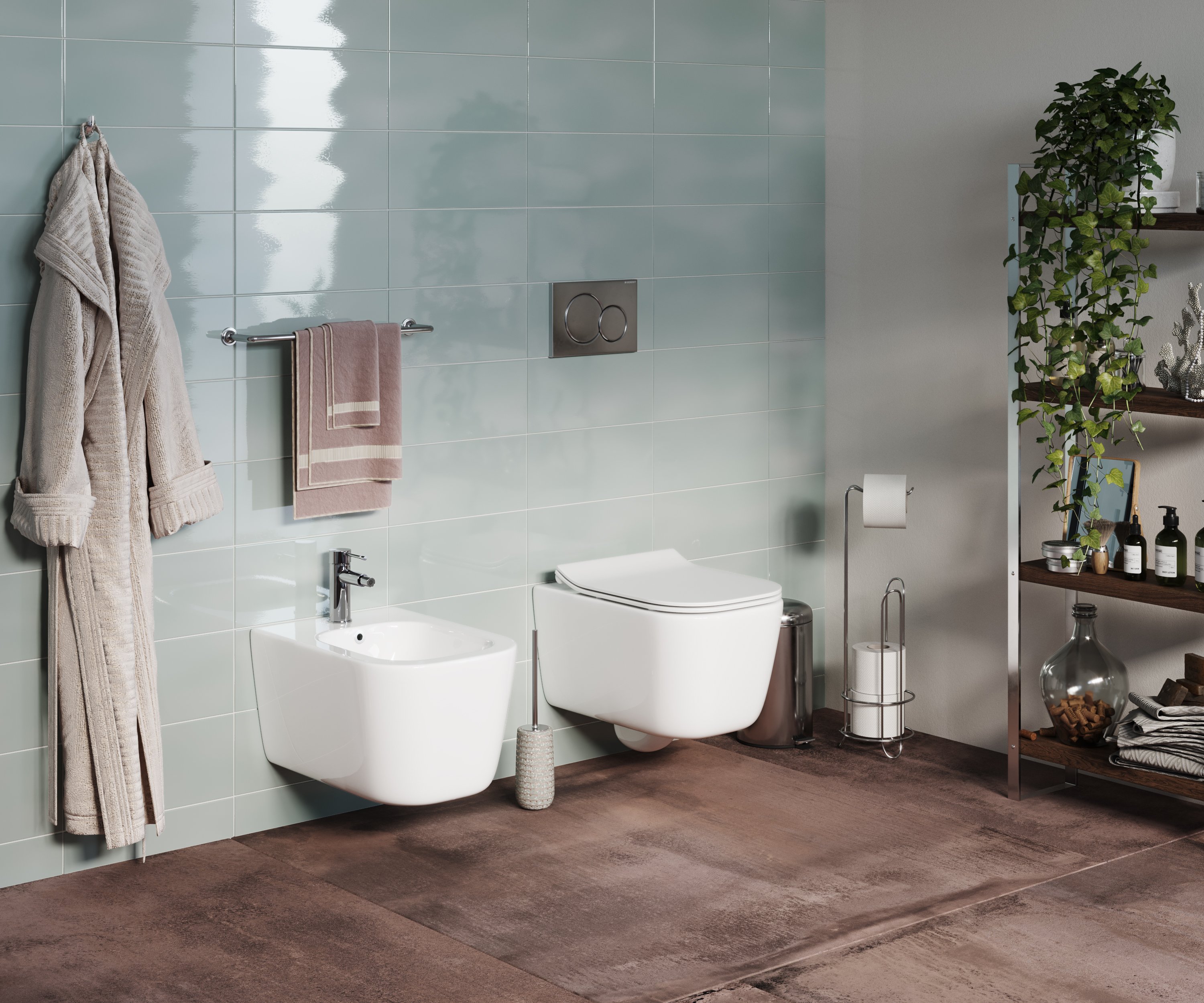 Биде подвесное Ceramica Nova New Day CN3006 - 1