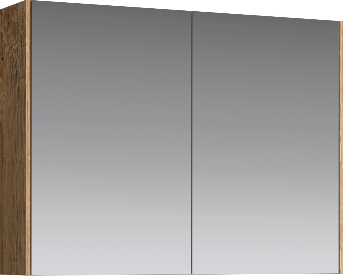 Зеркало-шкаф Aqwella 5 stars Mobi 80 дуб балтийский - 0