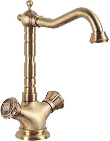 Смеситель для раковины Bronze de Luxe Royal бронза  10105/1 - 0