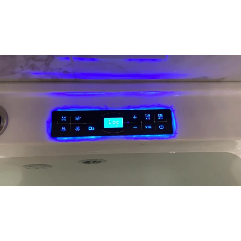 Акриловая ванна Frank 170х120 белая с гидромассажем 2017439109 - 3