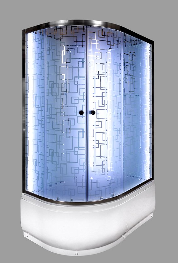 Душевая кабина Deto ЕМ4512R N LED EM4512RNLED - 1