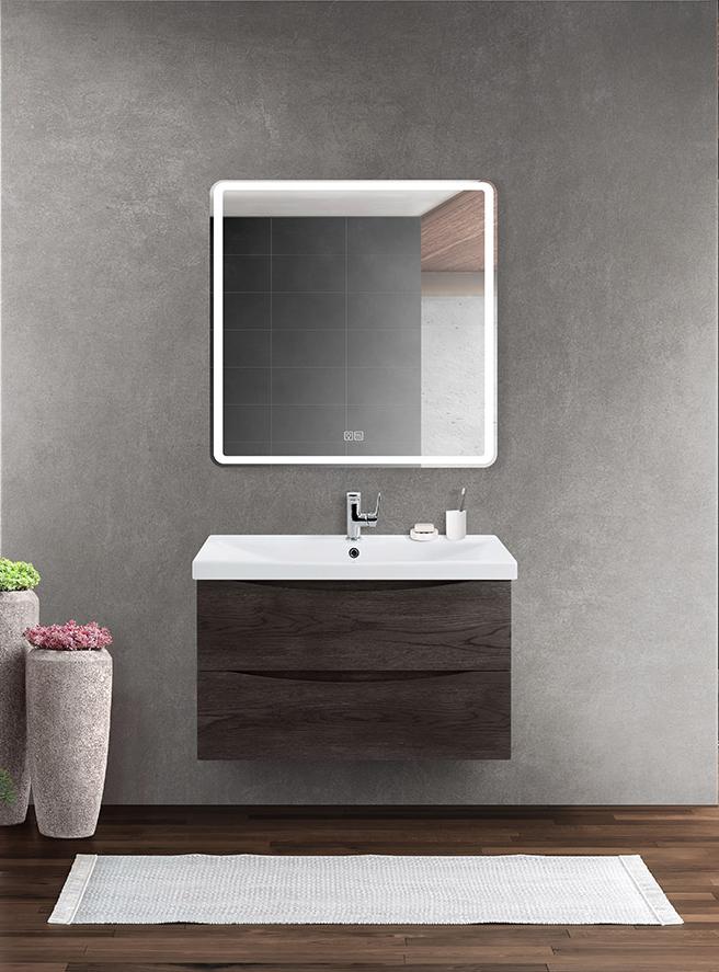 Комплект мебели BelBagno Marino-Cer 90 темное дерево - 0