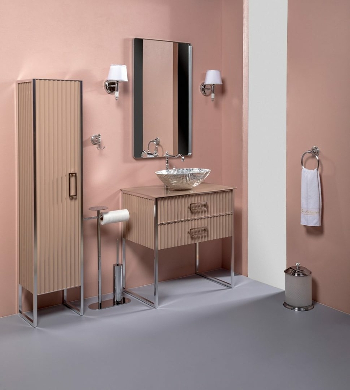 Столешница под раковину Armadi Art Lucido 80 бежевый 853-080-CP - 2