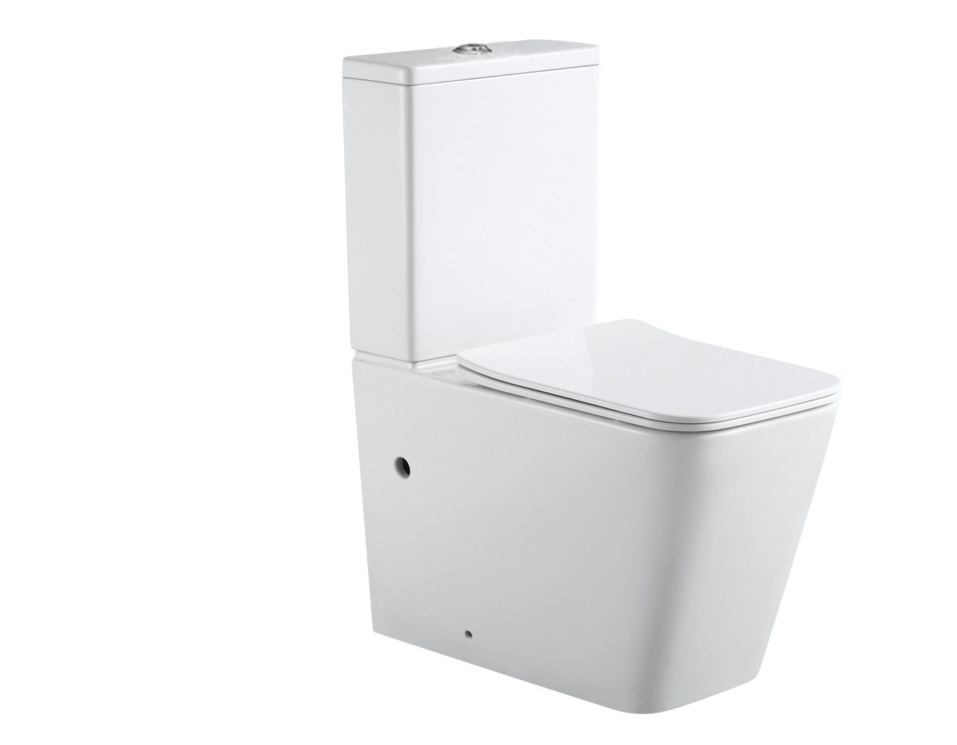 Tavr 2.0 C2 Бачок для унитаза напольного Слив 4,5/3 л подключение снизу (243543) - 1