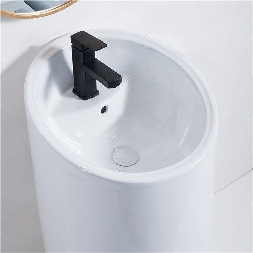 Раковина напольная CeramaLux N 45.5 см белый  P7030L  - 3