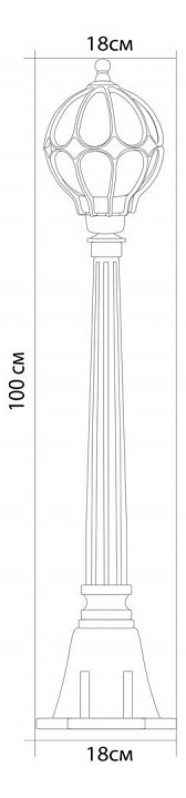Уличный светильник Feron PL3706 11374 - 1