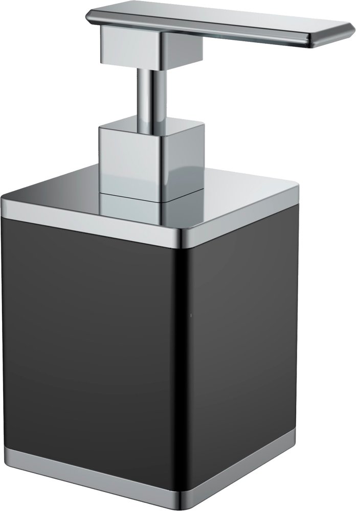 Дозатор Boheme Черный/Хром 10969-B-CR - 0