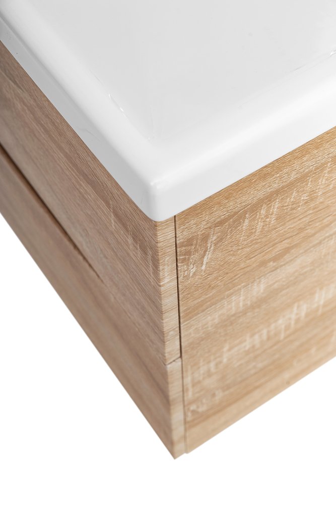 Тумба с раковиной Belbagno Marino-Cer 60 светлое дерево - 8