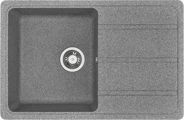 Мойка кухонная AQUATON Аманда серая 1A712832AD230 - 0