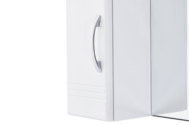Зеркало-шкаф Aquaton Онда 60 L с подсветкой белый 1A009802ON01L - 4