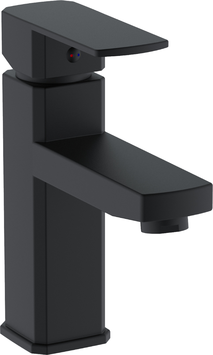 Смеситель для раковины DIWO Суздаль SU-01b черный матовый - 0