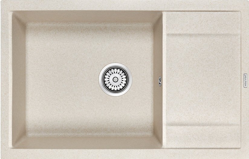 Мойка кухонная Paulmark Verlass 78 бежевый матовый PM317850-BE - 0