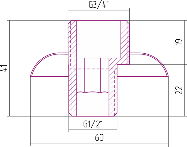 Отражатель с эксцентриком Сунержа 00-1508-0000 - 1