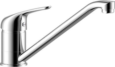 Смеситель для кухонной мойки Rossinka  хром  Y40-21 - 0