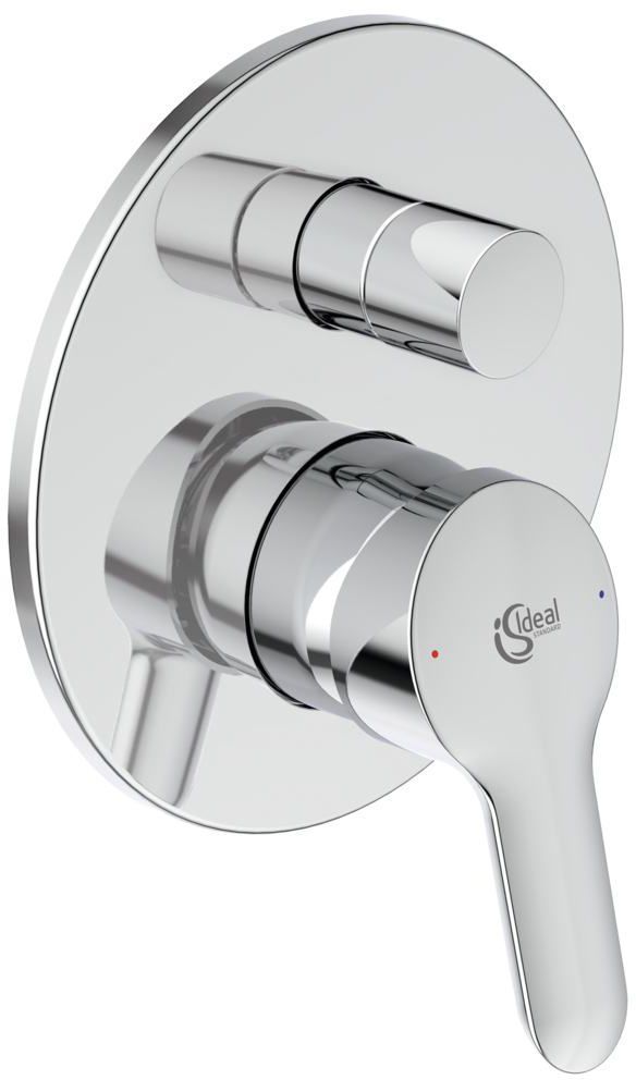 Смеситель Ideal Standard Dot 2.0 A7165AA С ВНУТРЕННЕЙ ЧАСТЬЮ, для ванны с душем - 0