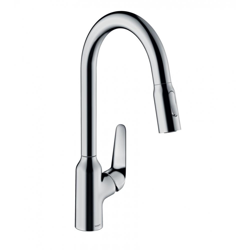 Кухонный смеситель однорычажный, 220, с вытяжным душем, 2jet Hansgrohe 71800000 - 0