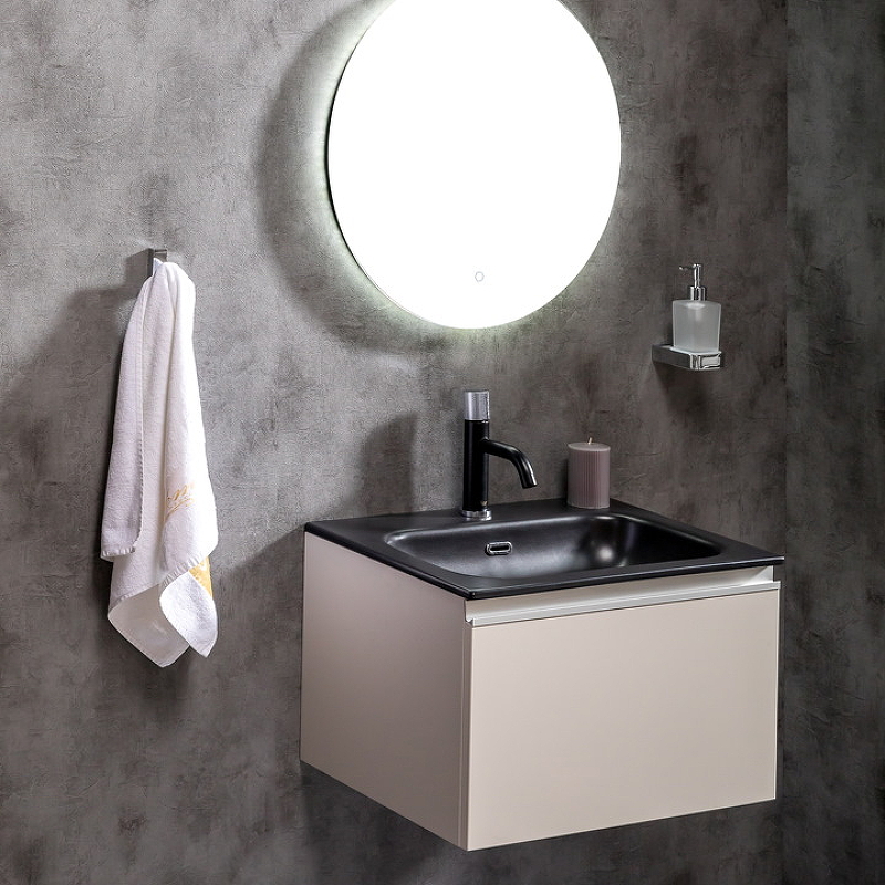 Тумба под раковину Armadi Art Vallessi 60 бежевый 837-060-C - 1