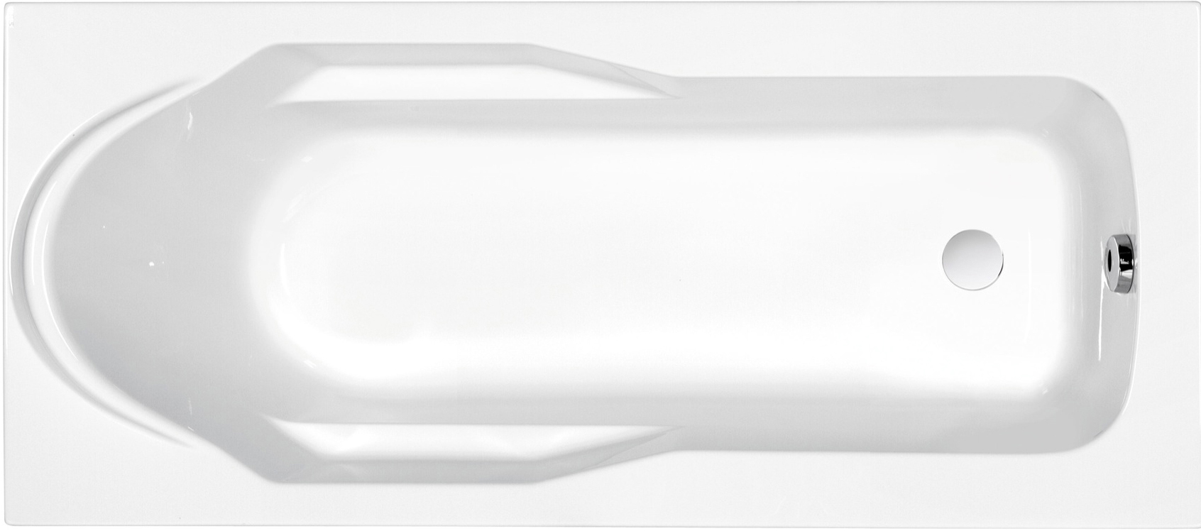 Акриловая ванна Cersanit Santana 160 ультра белый 63324 - 0