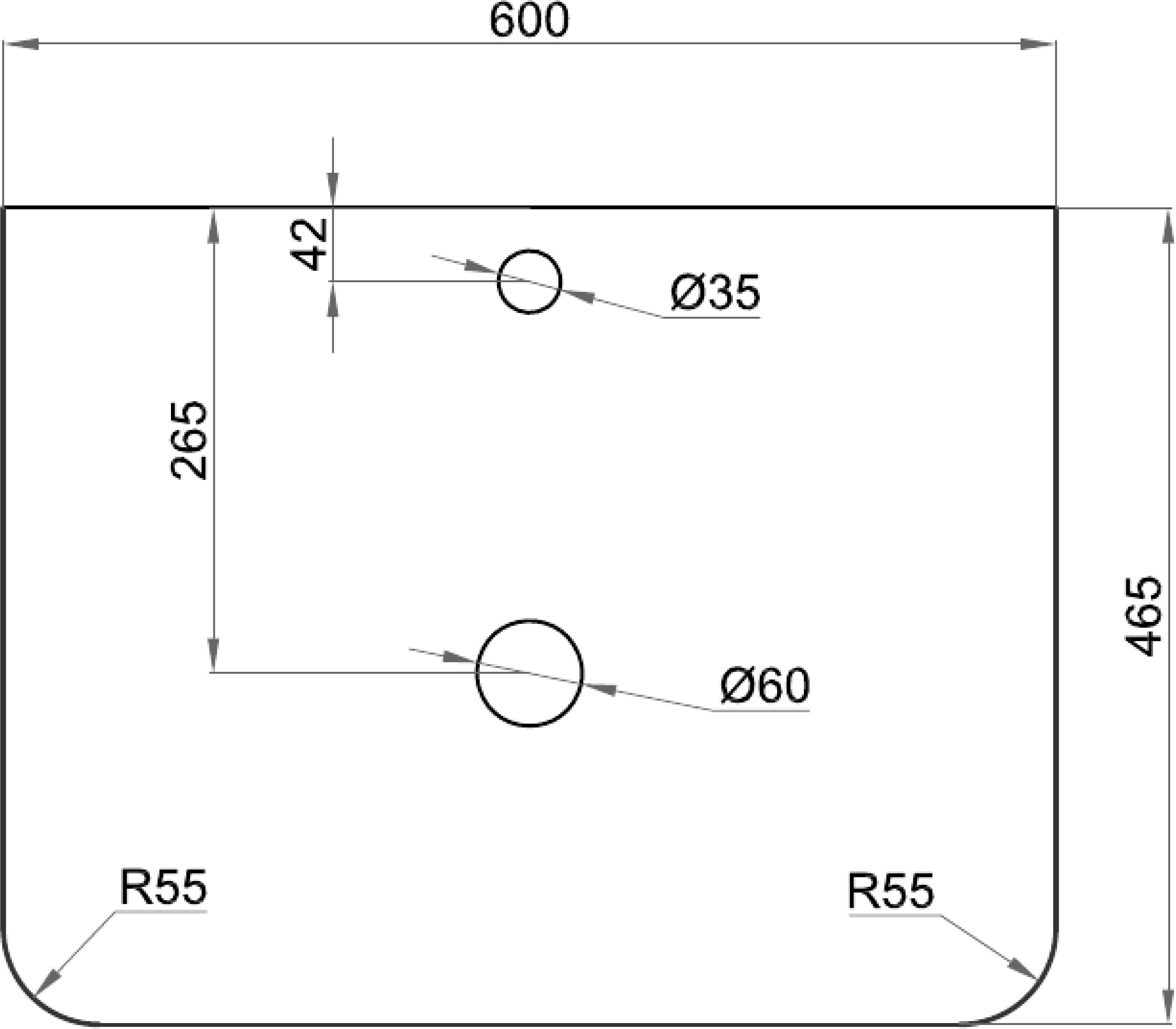 Тумба для комплекта Style Line Атлантика 60 Люкс Plus, подвесная, бетон темный СС-00002279 - 11
