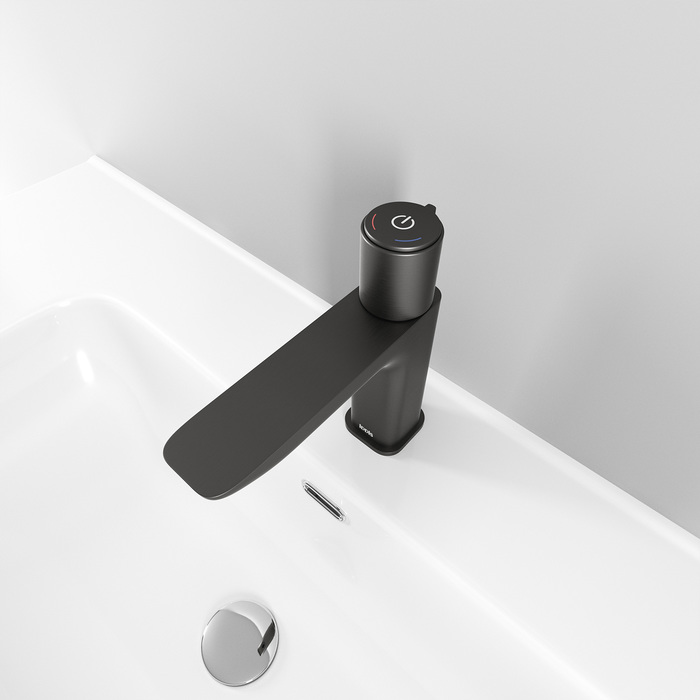 Смеситель Iddis Slide для раковины, графитовый SLIGMBTi01 - 3