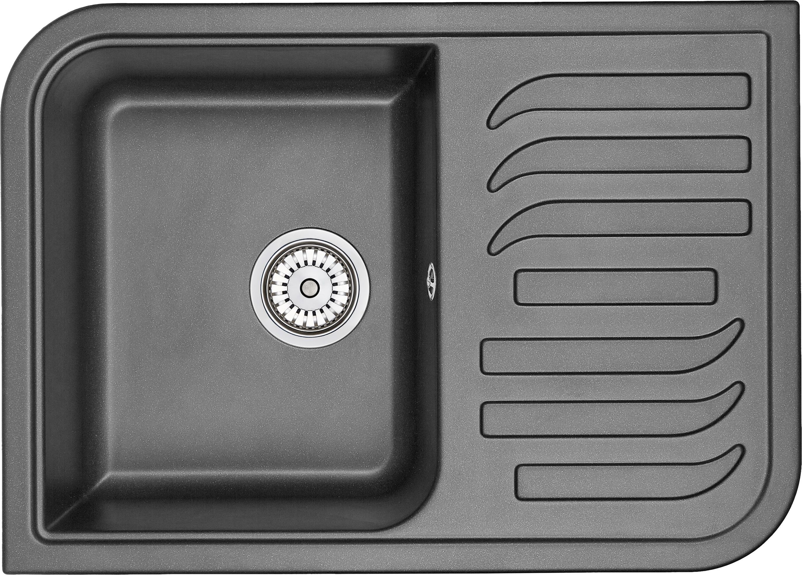 Мойка кухонная Granula GR-7001 шварц - 0