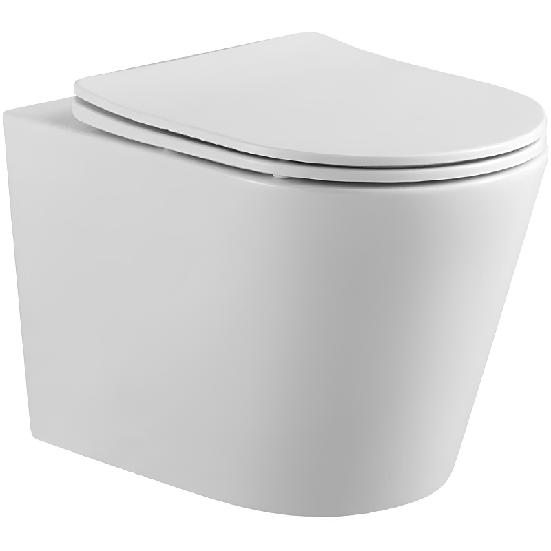 Унитаз подвесной Aquatek Вега 49 белый с сиденьем микролифт  AQ1904-00 - 0