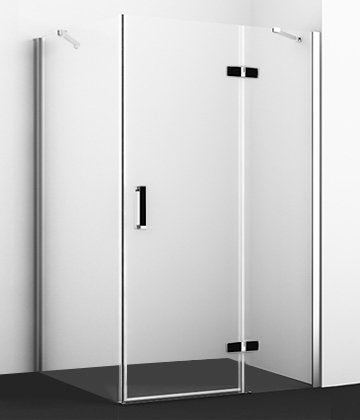 Душевой уголок Wasserkraft Aller Black 10H10RB 120x100 см 10H10RBLACK - 1