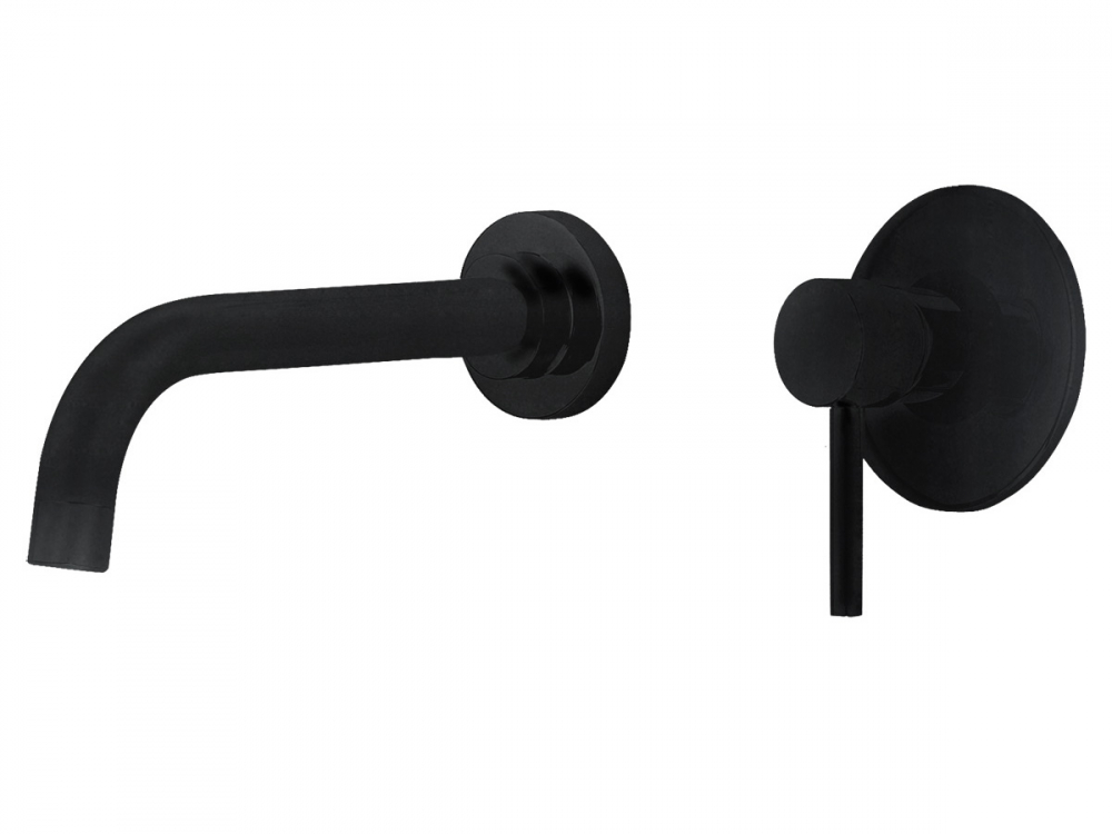 Смеситель для раковины ABBER Wasser Kreis черный матовый  AF8112B - 0