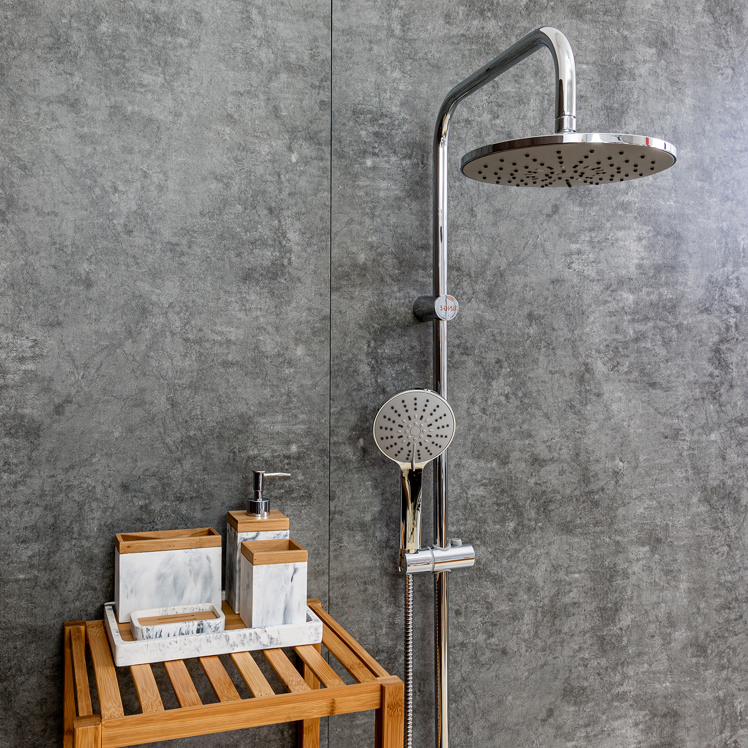 Душевая стойка STWORKI Ноттвиль NO-08cr - 3