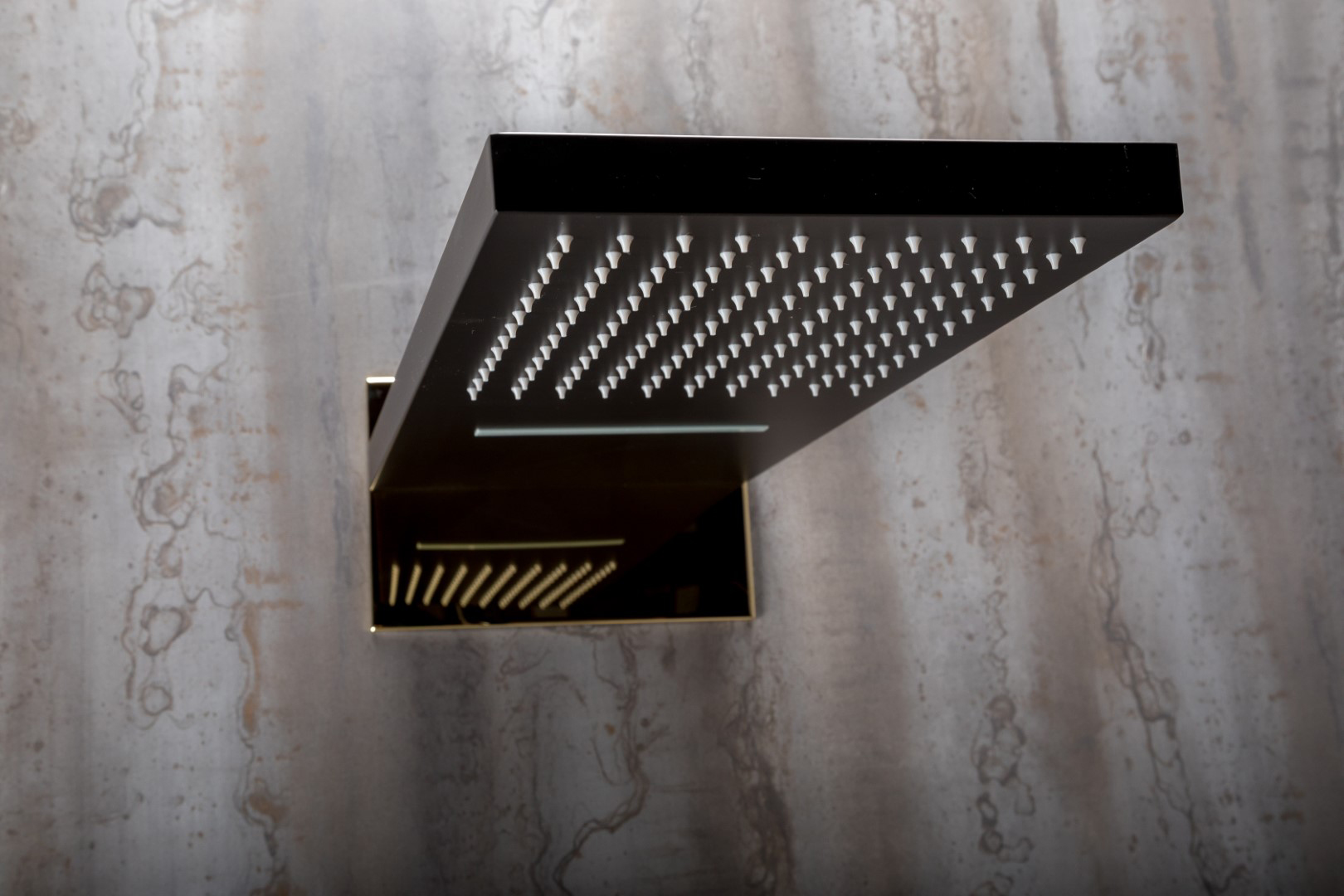 Душевой комплект Boheme Fusion 130-B С ВНУТРЕННЕЙ ЧАСТЬЮ, чёрный - 1