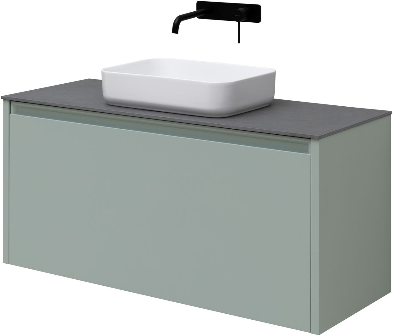 Тумба под раковину Allen Brau Fantasy 120 светло - зеленый матовый 1.11006.PWM - 0